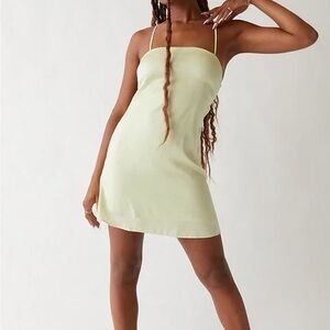 Kendall and Kylie Lace-Up Back Mini Dress